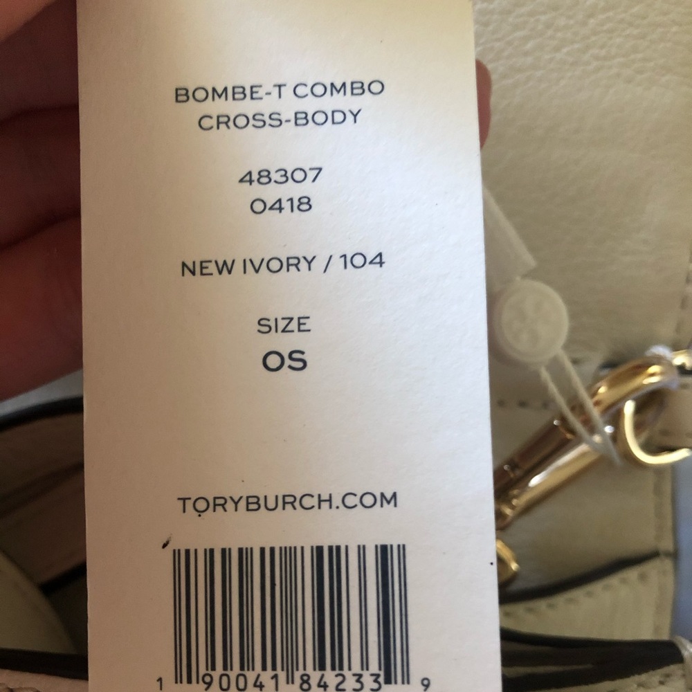 NWT TORY BURCH CROSSBODY IVORY BAG - Picture 9 of 9